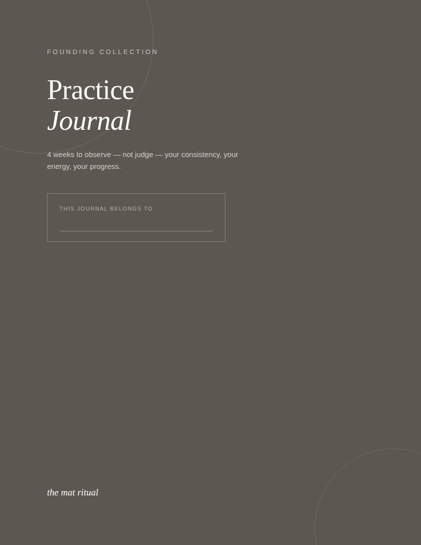 Practice Journal