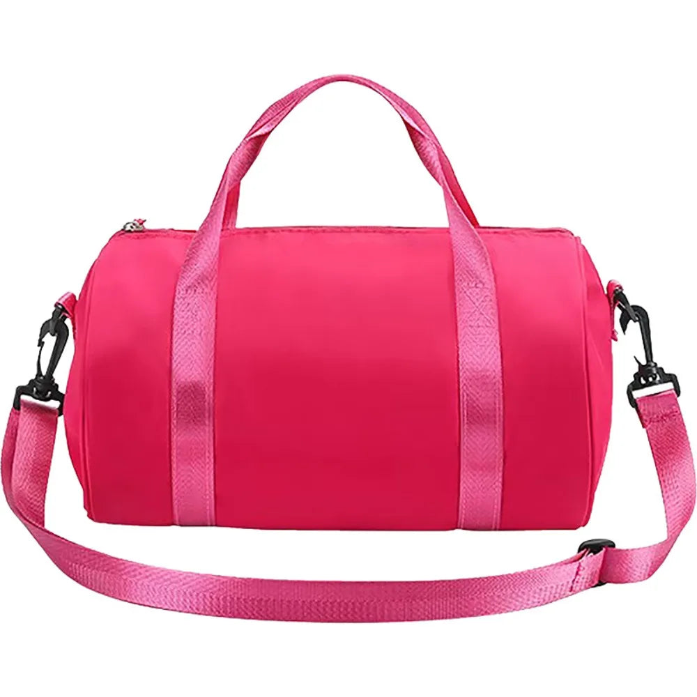 New Mini Gym Bag Large Capacity Waterproof Shoulder Bags Lightweight Solid Color Yoga Bag for Women