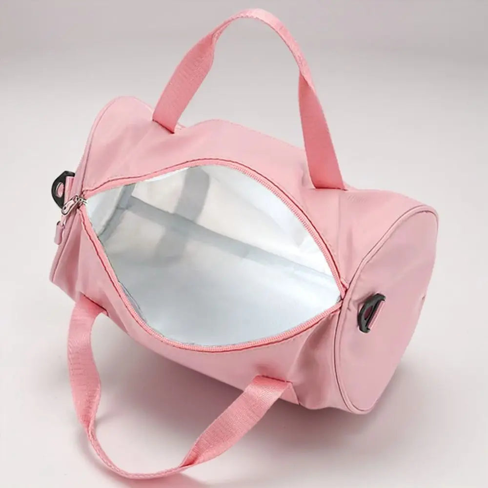 New Mini Gym Bag Large Capacity Waterproof Shoulder Bags Lightweight Solid Color Yoga Bag for Women